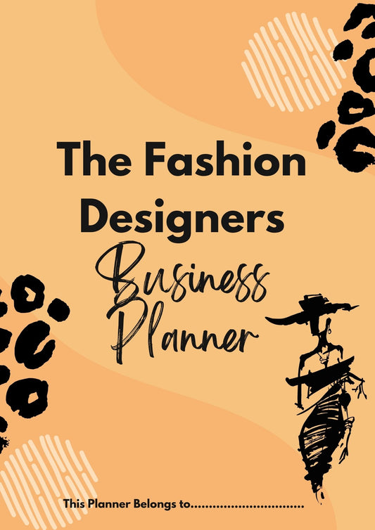 Digital Fashion Design Business Planner
