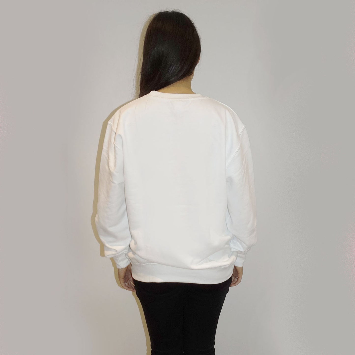 Be Quotes Jumper In White